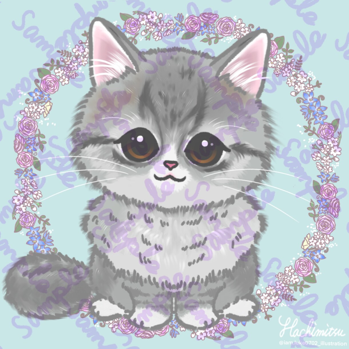 ねこちゃんのかわいい似顔絵描きます アイコン利用OK！お気軽にご相談ください♪ イメージ6