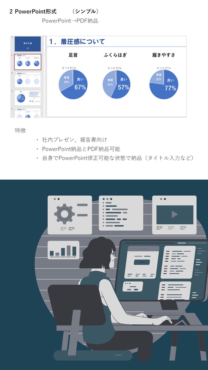 データ分析！アンケート集計・報告書作成します 面倒な集計、分析はおまかせください！ イメージ3