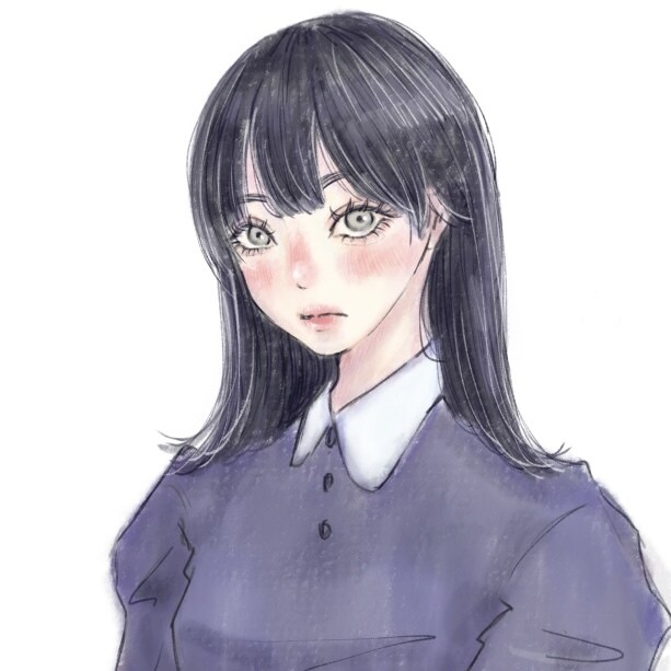 やさしい雰囲気のおしゃれ美女アイコン描きます 顔出し無しでおしゃれ可愛いSNS活動をしたい方におすすめ イメージ2
