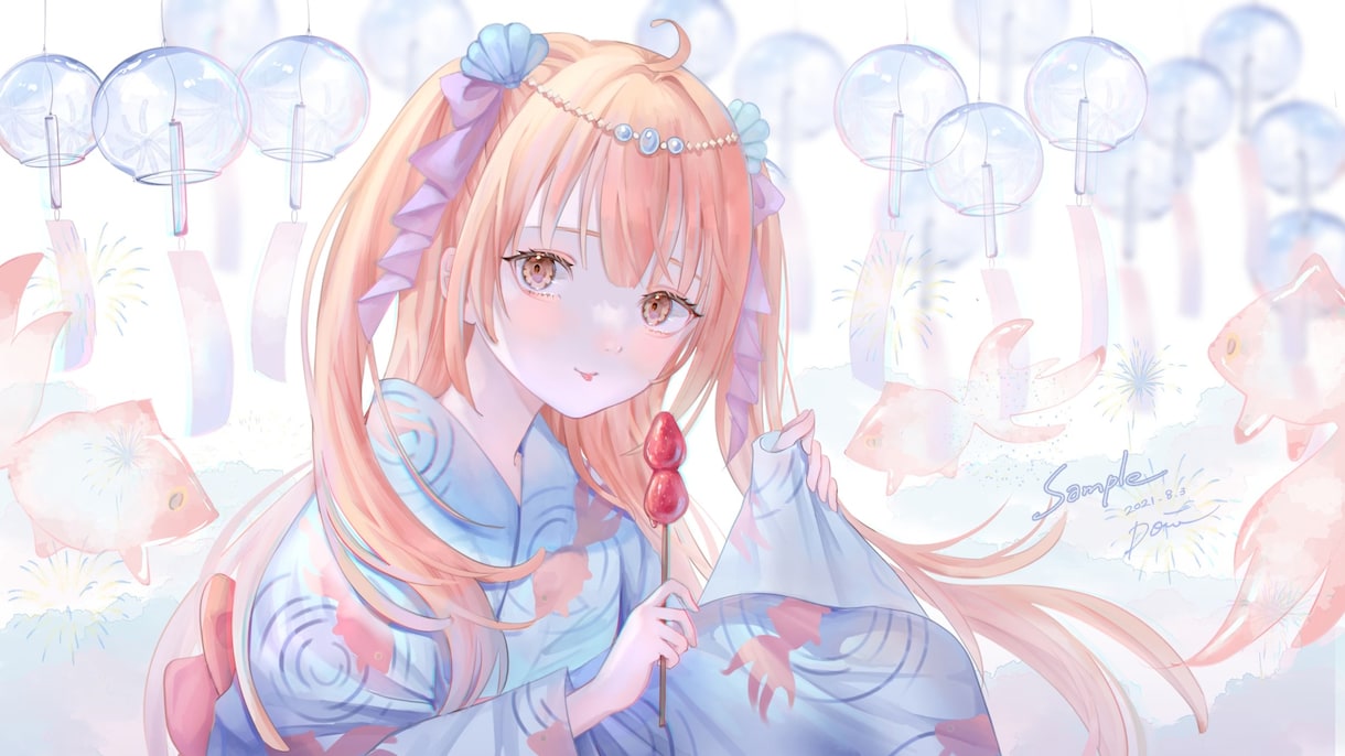 イラスト作成します まずはお気軽にメッセージ下さい！ イメージ7