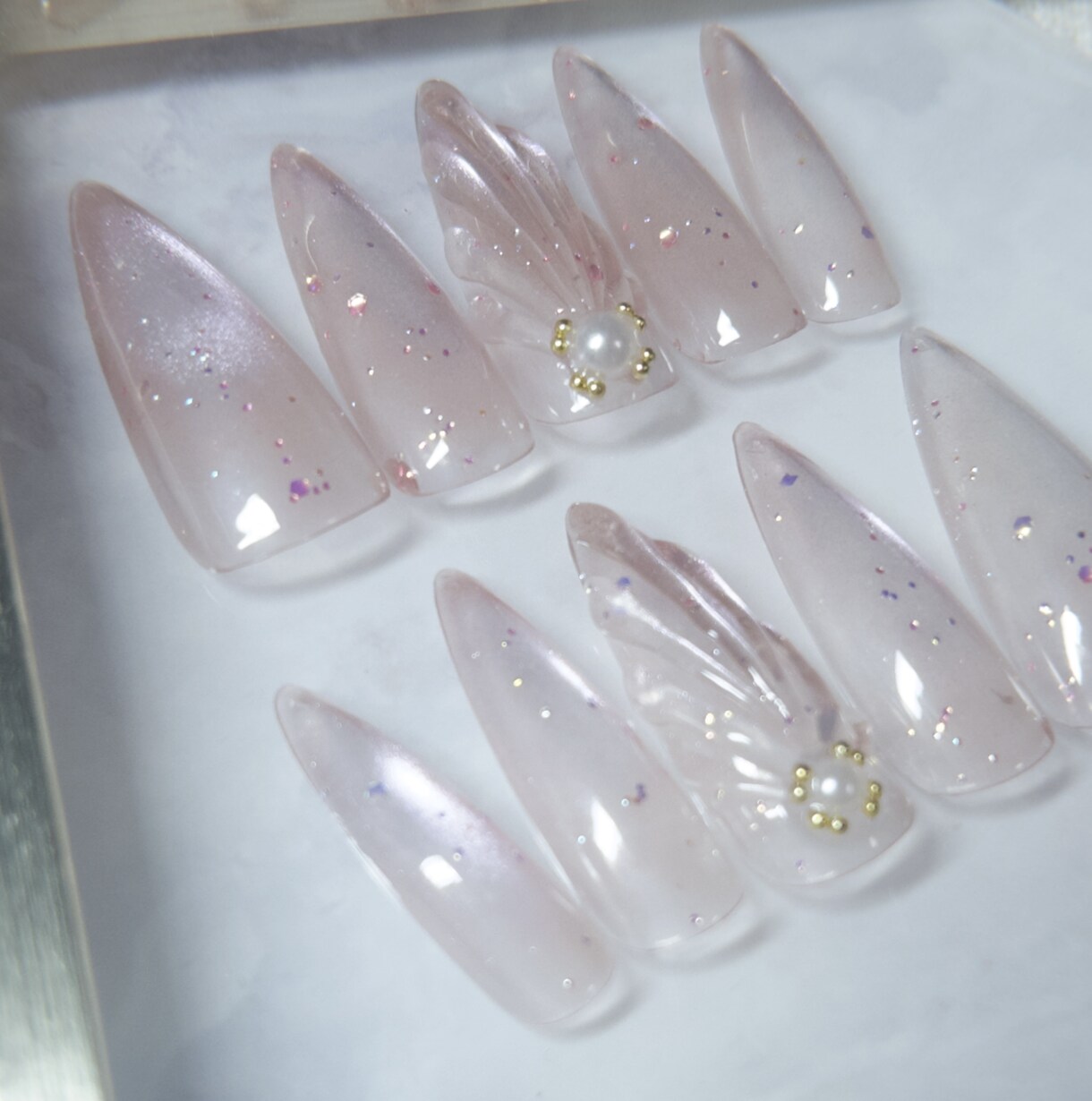 2000円〜オーダーネイル♡作成します オリジナルのネイルチップオーダーしてみませんか？ イメージ1