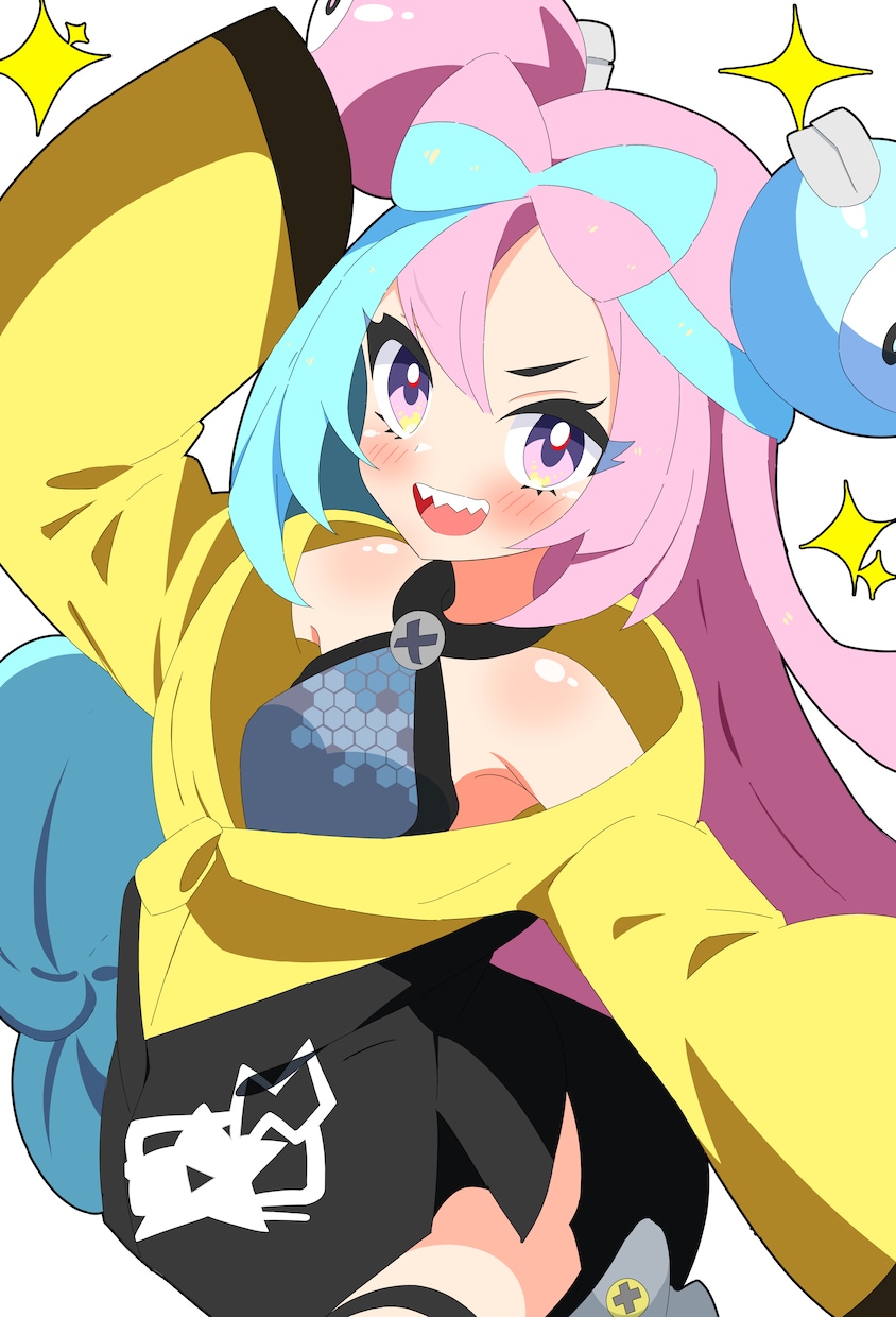 可愛さバツグン！ポップなアニメ調イラスト描きます ポップな感じで、かわいさ全振りのイラスト描きます！ イメージ1