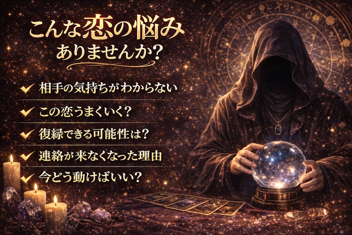 恋愛占い｜チャット鑑定します 優しいけど本音を伝える恋愛占い イメージ2
