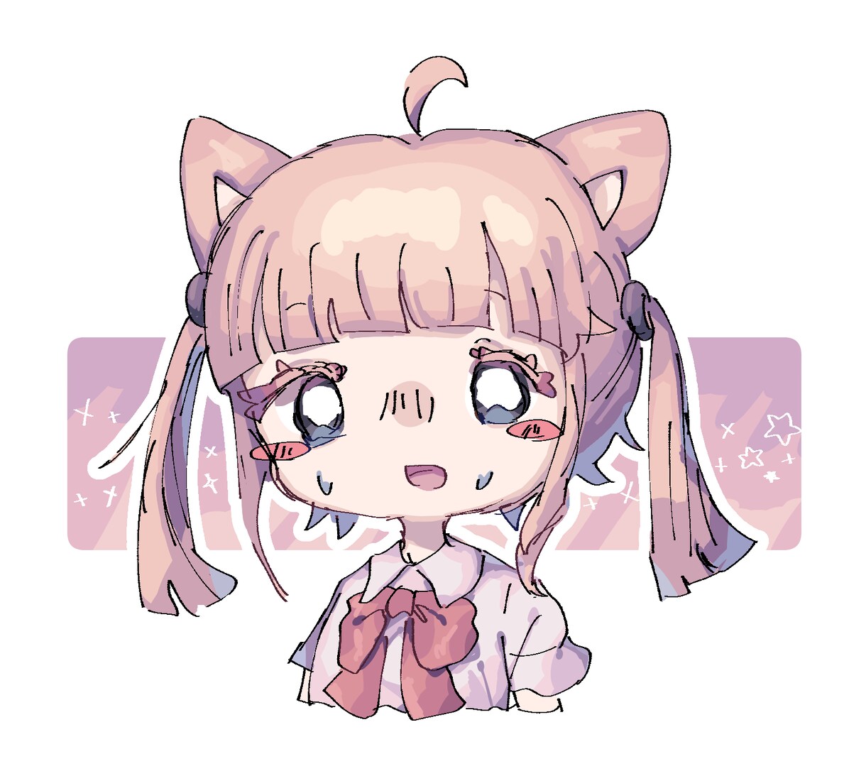 可愛くてふわふわした女の子のアイコンをお届けします 個性的な絵柄のかわいい女の子のアイコンを素早く描きます～！ イメージ5