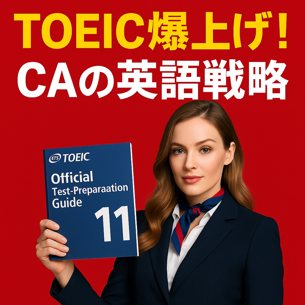 TOEIC スコアUP！CA英語コーチが教えます 英語の悩みを一緒に解決｜現役外資系CAが相談受付中 イメージ1