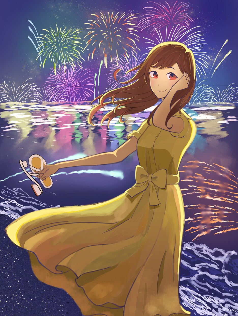 SNSアイコン・一枚絵・サムネイル等制作いたします アナログチック・柔らかなテイストでお届けします イメージ1