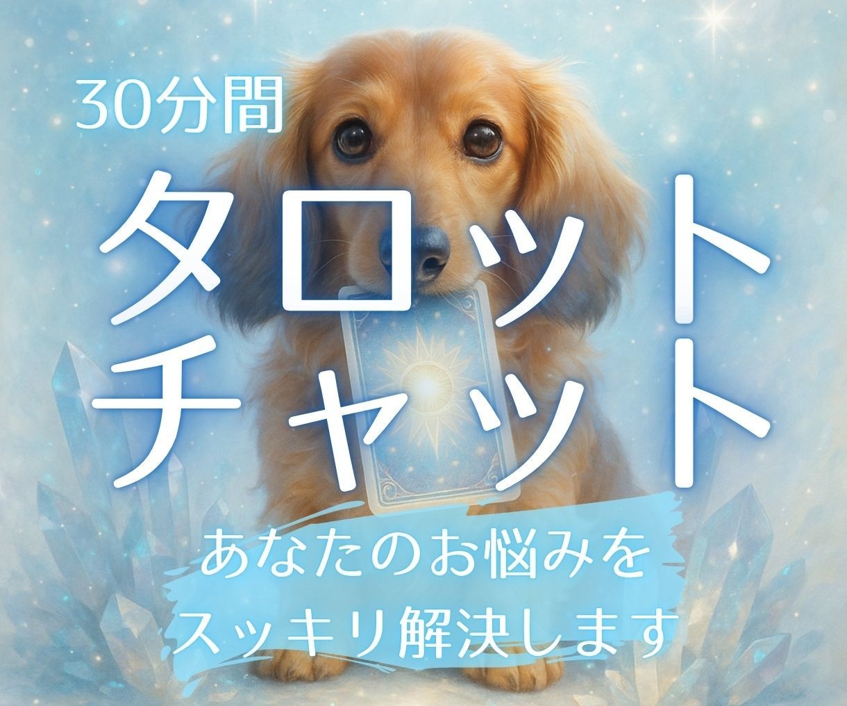 30分間☆恋愛のお悩みをチャットタロットで占います あなたのお悩みを占ってその恋叶えてみませんか？ イメージ1