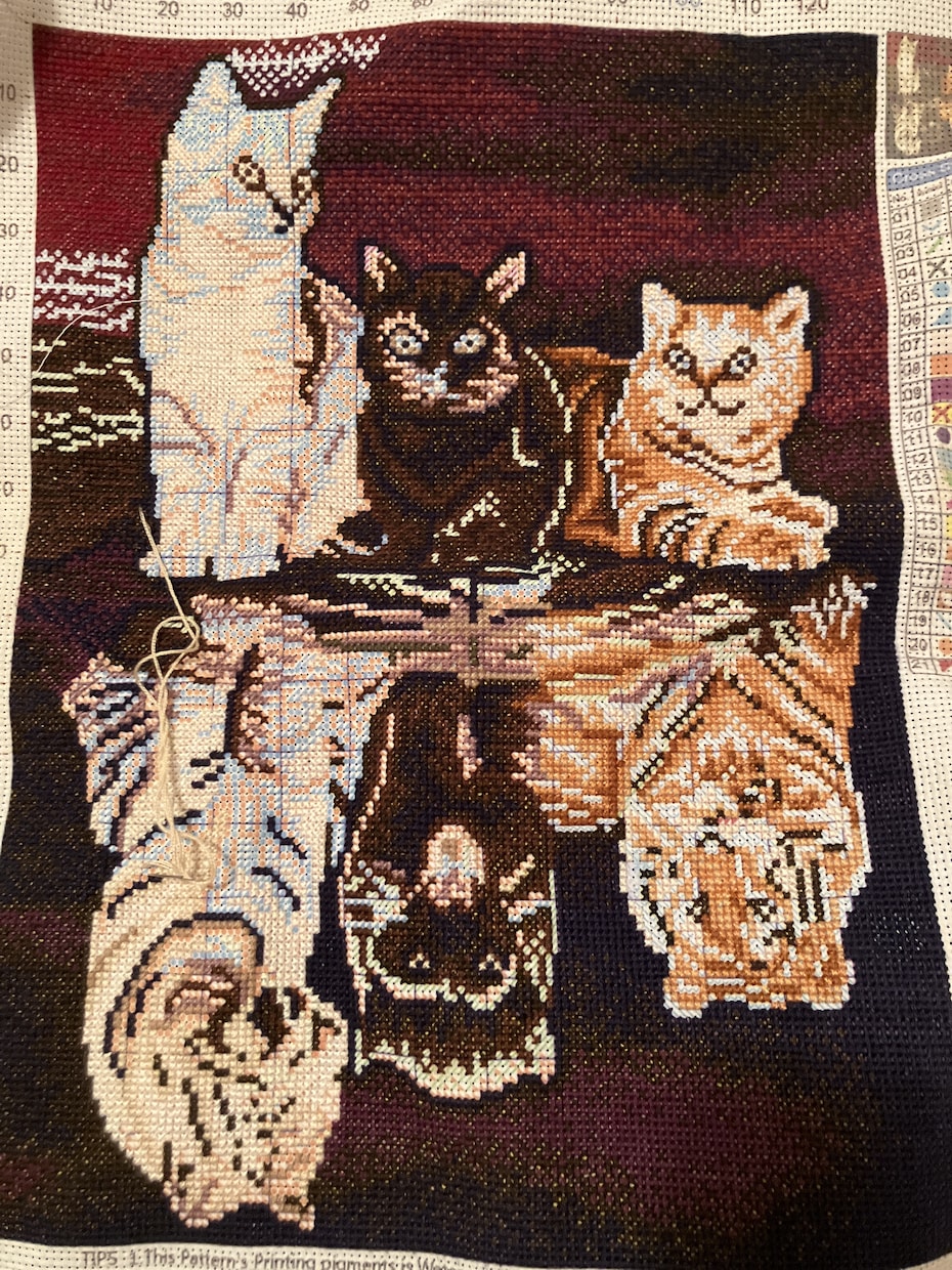 クロスステッチキットの代行いたします 作りたいけど難しい…めんどくさい…そんなあなたのために イメージ1