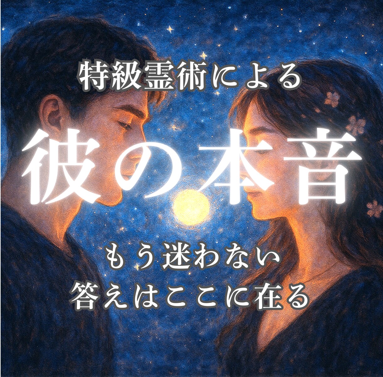 復縁、不倫、片思い…彼の本音を霊視します 嫌われたかも…ネガティブな想像で一歩踏み出せない方へ イメージ1