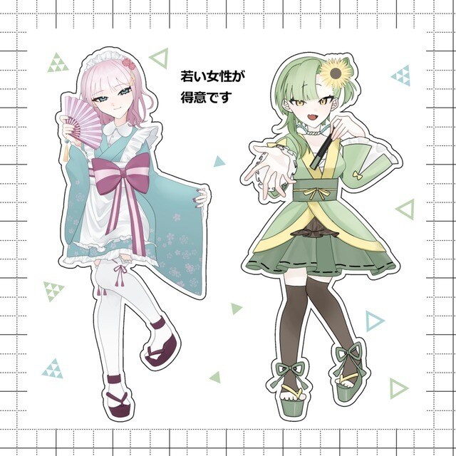 立ち絵描きます TRPGや歌ってみたなどにオススメ！ イメージ3