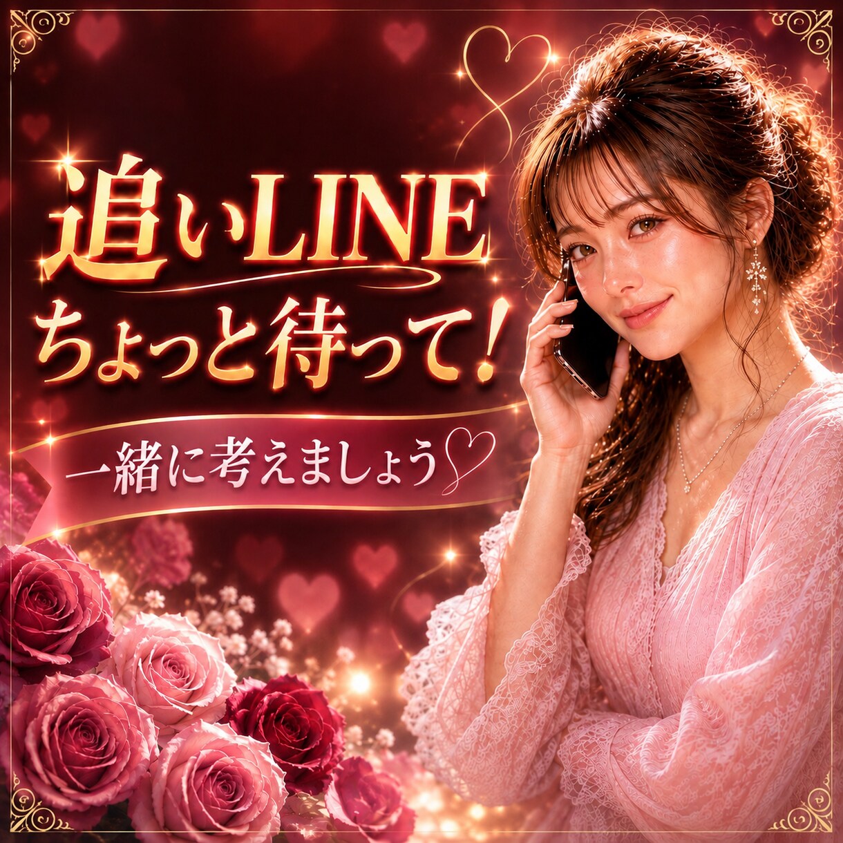 追いLINEちょっと待って！対応を一緒に考えます 追いLINEしたくなった時に一呼吸。お相手の心動かしましょう イメージ1