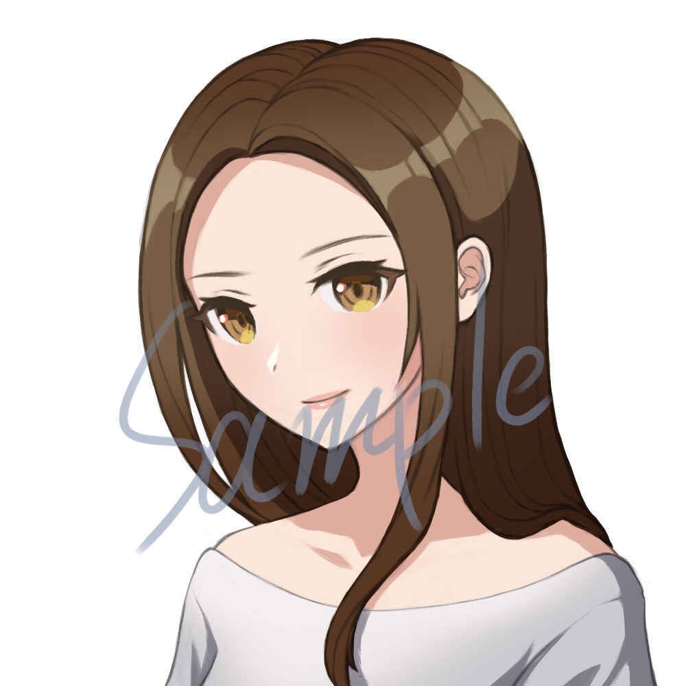 パッと明るいアニメ風⭐︎イラスト描きます くっきりかわいい目立つアイコンに！ イメージ9