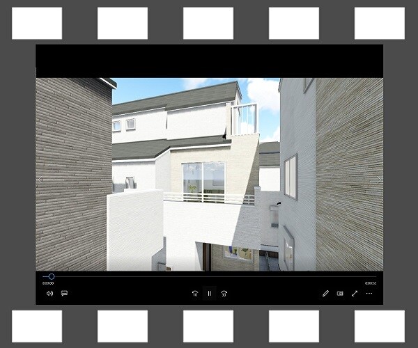 高品質な建築CGムービーを作成します 季節や天候、時間で住まいの魅力をムービーで表現します。 イメージ1
