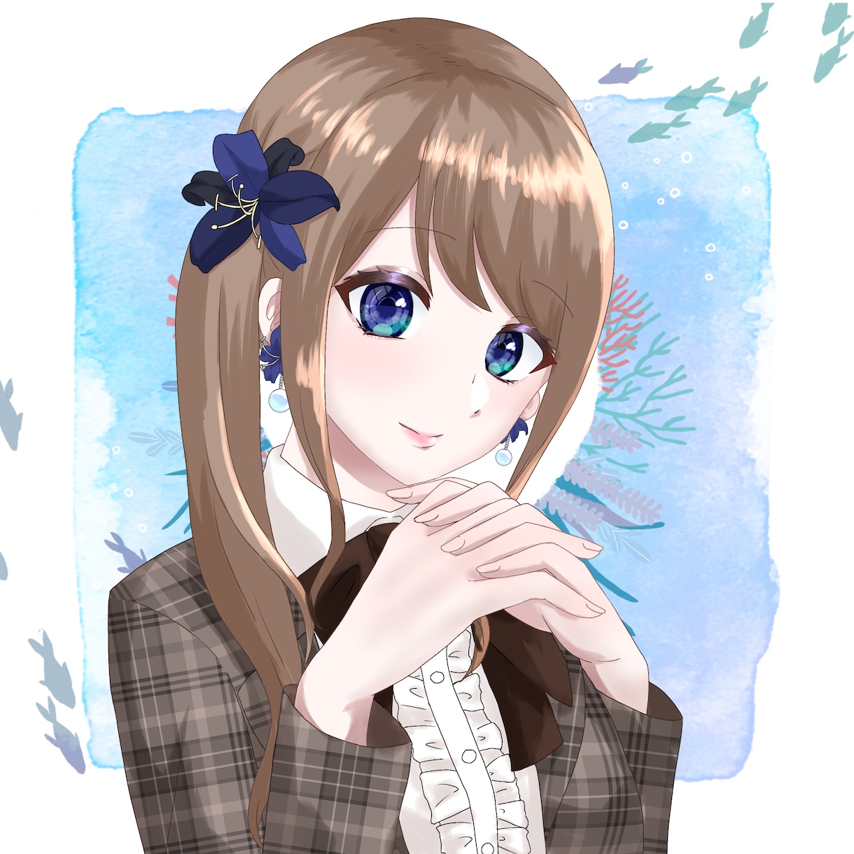 貴方のアイコン作成します かわいいSNSアイコンを作成します！ イメージ1
