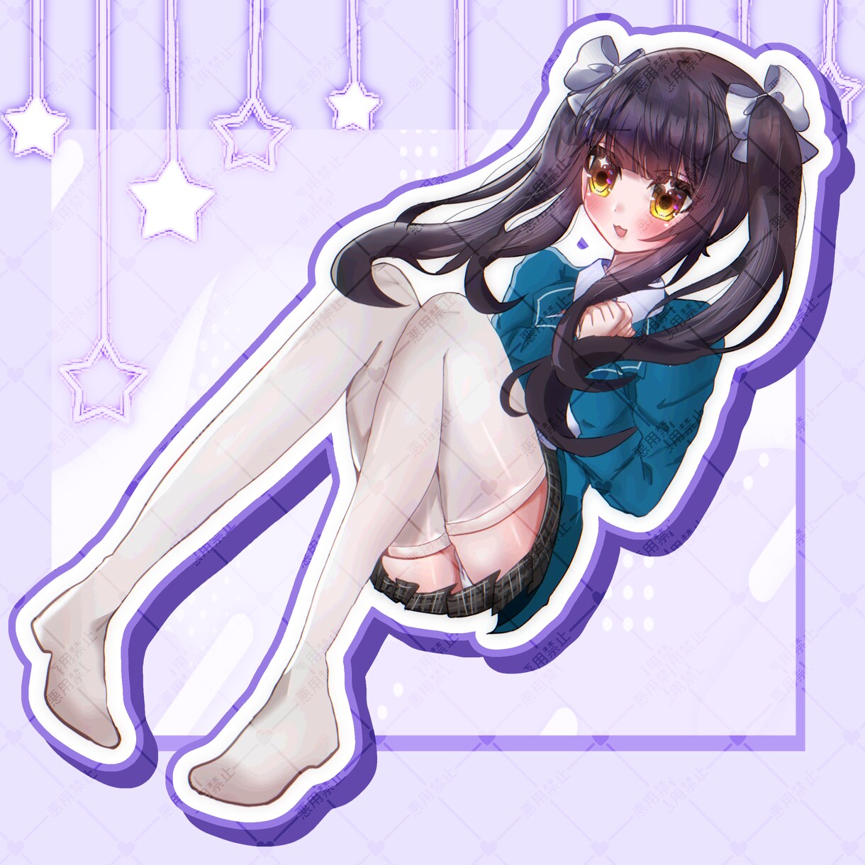 商用利用可能なイラストを作品します 明るく可愛らしいイラストを作成可能！気分で背景も有！ イメージ5