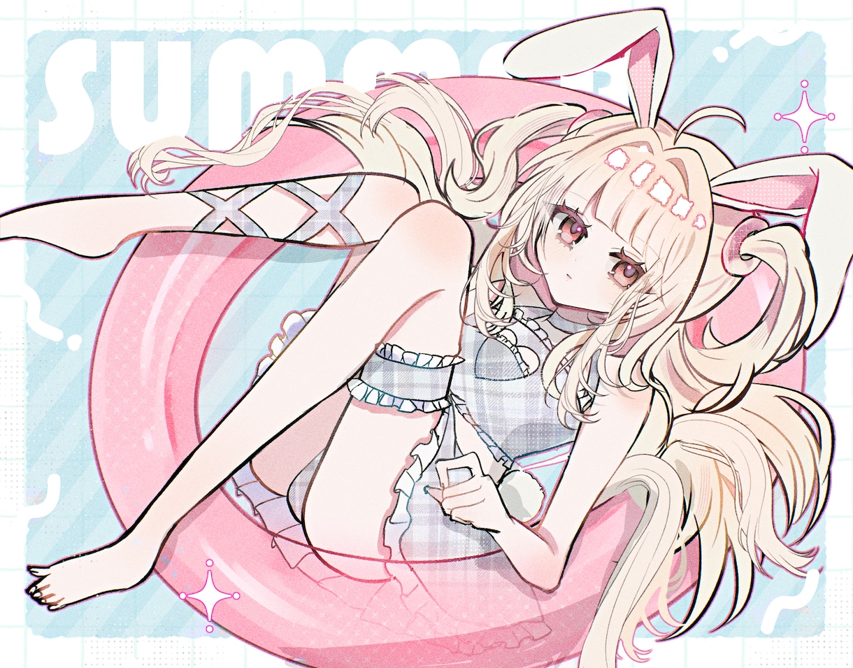 可愛いペアイラストを描きます アイコン向きのさっぱりした塗り方で夢絵を描きます イメージ3