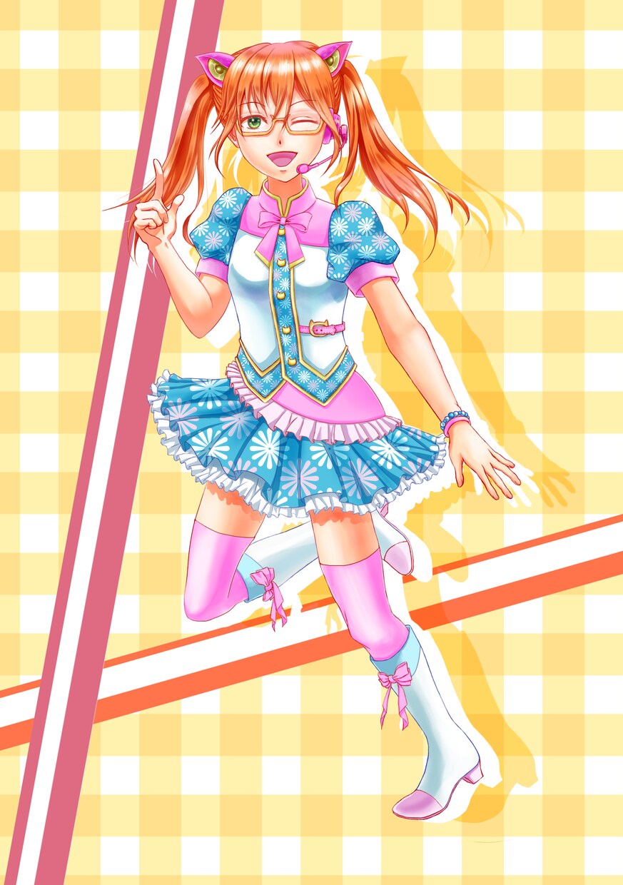 理想のキャラクターの全身描きます ラフなら何回でも描き直します！ラフ、下書き、線画着彩見せます イメージ3