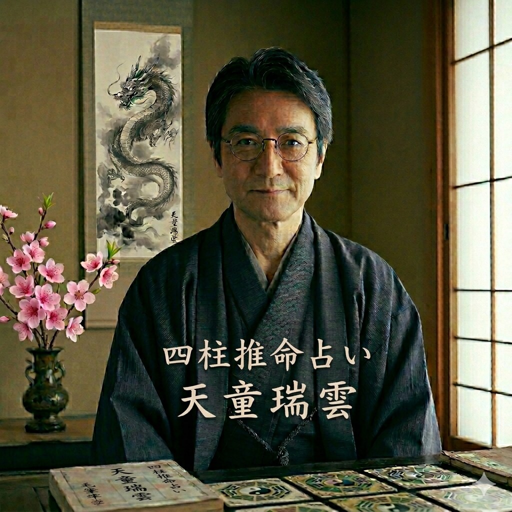 天童瑞雲が四柱推命と熟練の知恵であなたを導きます 複雑愛や片思い。仕事や人間関係でお悩みでしたら一人で悩まずに イメージ1