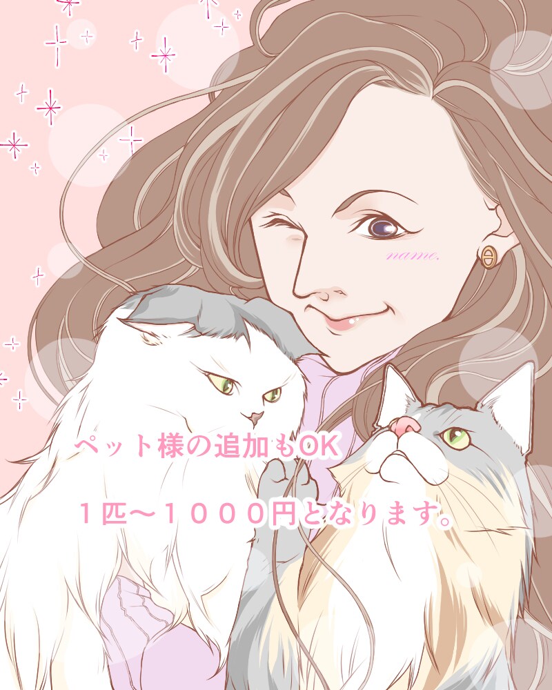 イラスト風似顔絵描きます リアルに似てる！よりイラスト風にアレンジした似顔絵です。 イメージ6