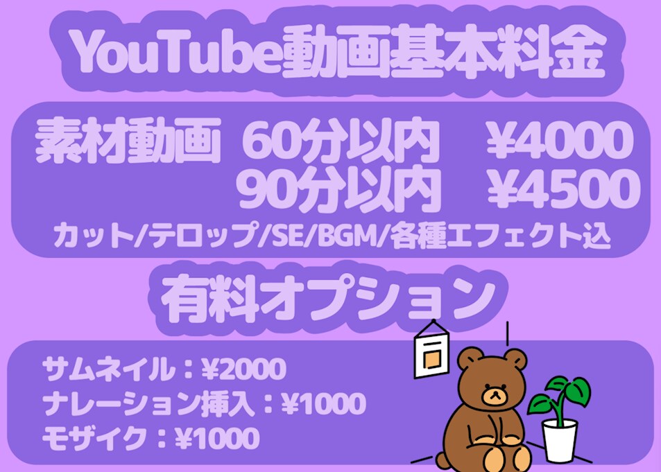 格安！！YouTube/ショート動画承ります エンタメ/美容/ビジネスOK！まずはご相談ください！ イメージ3