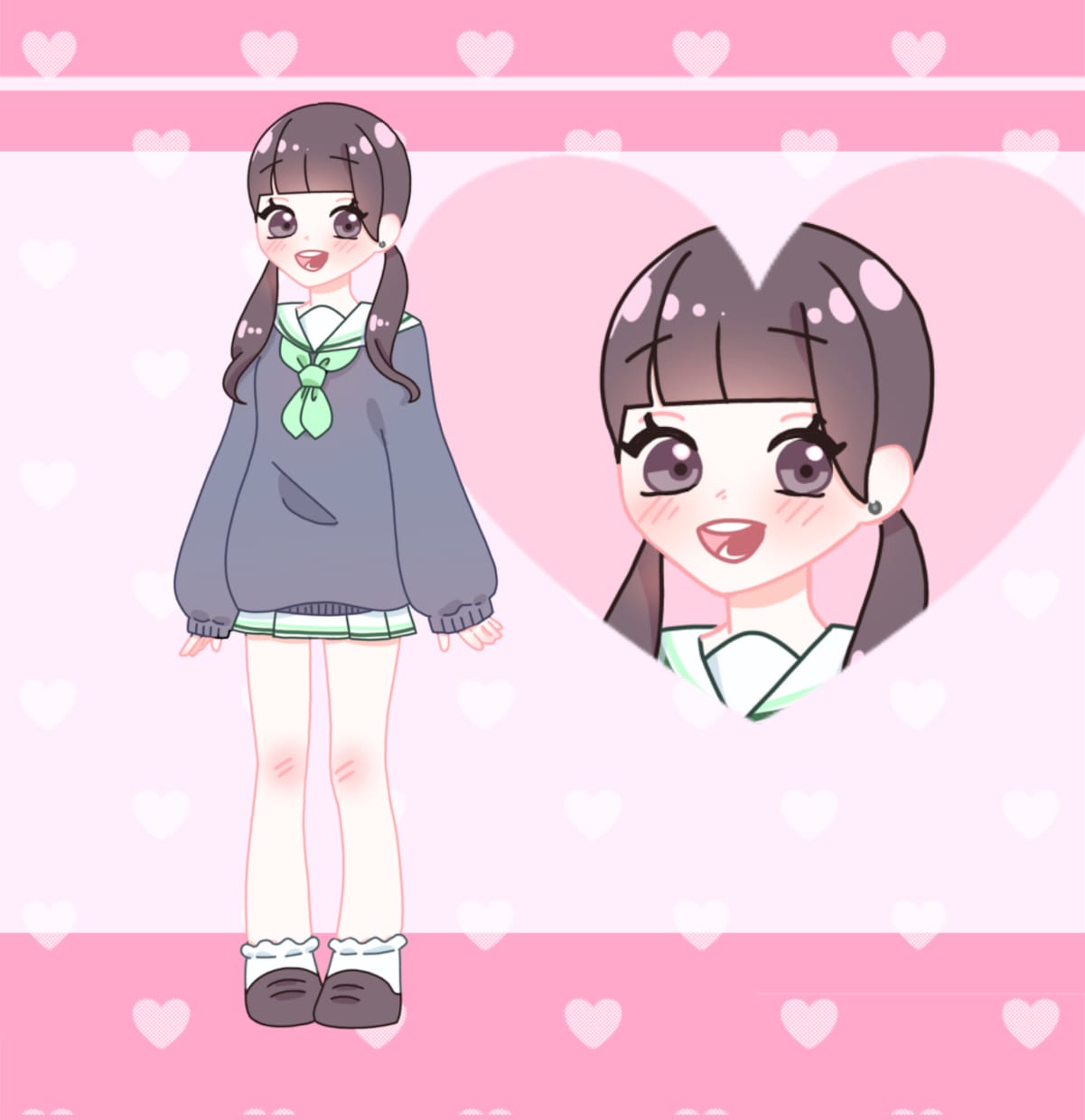 動画や配信で使えるゆるくてかわいいイラスト描きます キャラ紹介や配信画面にかわいいデフォルメキャラのイラストを！ イメージ3