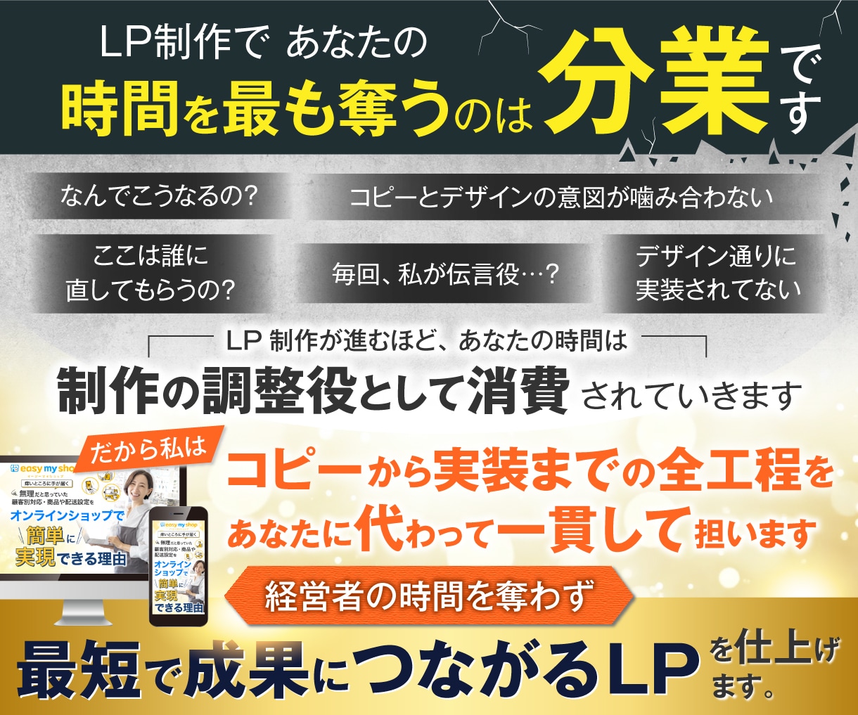 トップセールスデザイナーが売上直結LPを作成します Google・Meta広告で成果続出!原稿ゼロから丸投げOK イメージ8