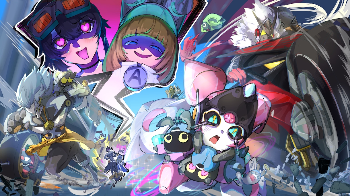 光でキャラの魅力を引き出します キャラの魅力やストーリーを想起させるイラストを描きます イメージ6