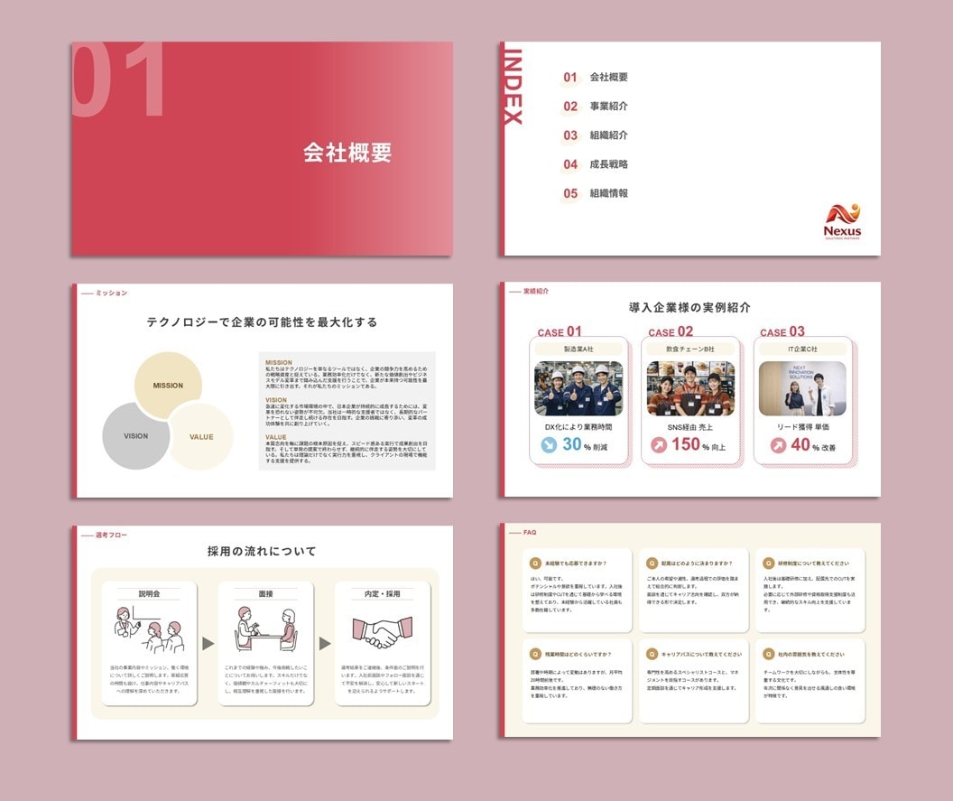 パワーポイント・営業資料をプロ品質に改善します 見やすく伝わる資料に改善｜構成から丸ごと対応します イメージ4