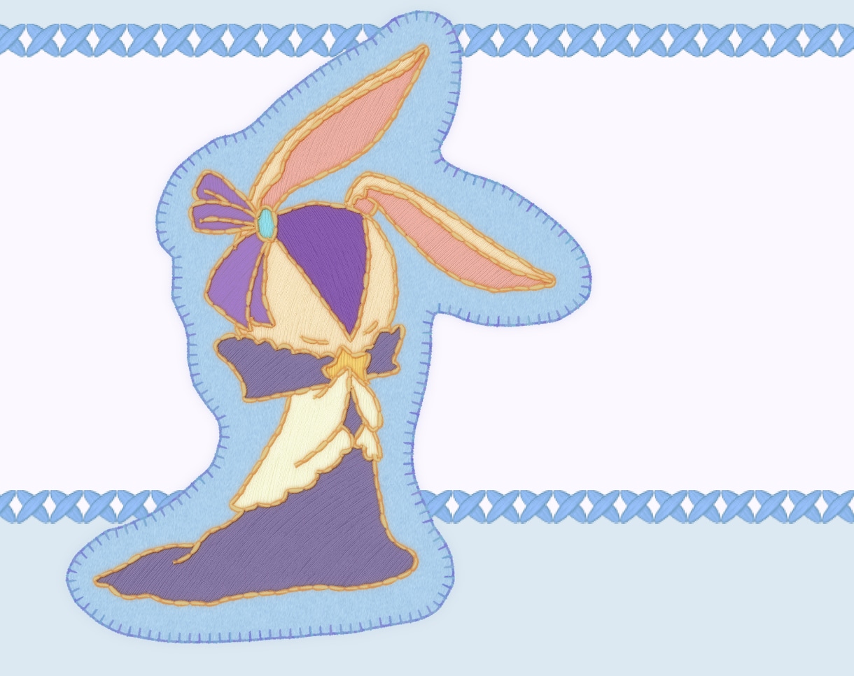 刺繍ふうアイコンお描きします ハイスピードで可愛らしく、お手軽価格のアイコンです☆ イメージ5