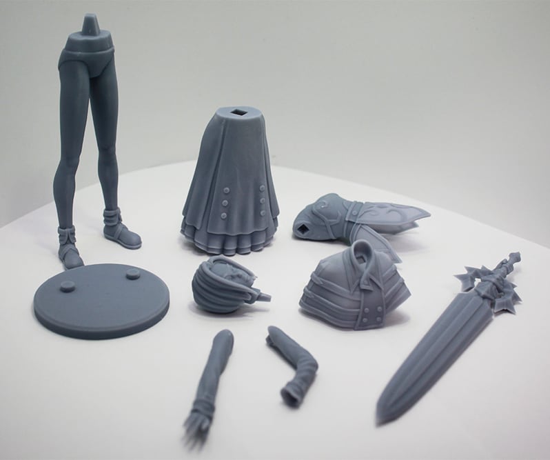 3Dデータから高品質フィギュアを3Dプリントします 個人から法人まで多くのフィギュアを作成しています。 イメージ4