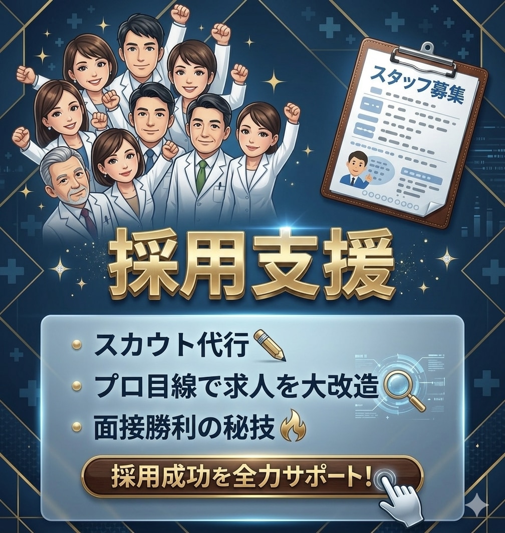 歯科衛生士の採用支援をします 【医療採用の請負人】ジョブメドレー運用30日間フルサポート イメージ1