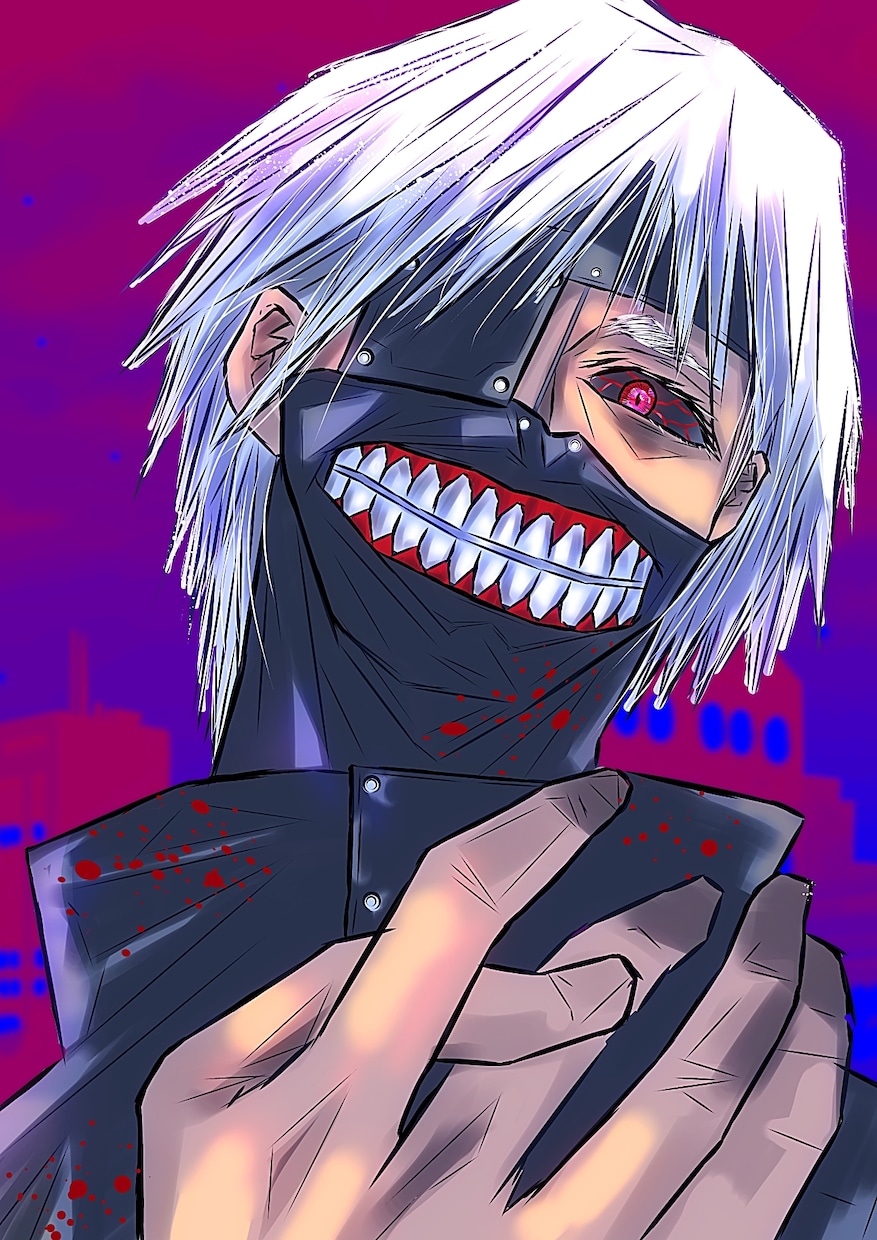 SNSなどアイコンイラスト描きます ibis paintを使用したイラストを作成します。 イメージ4