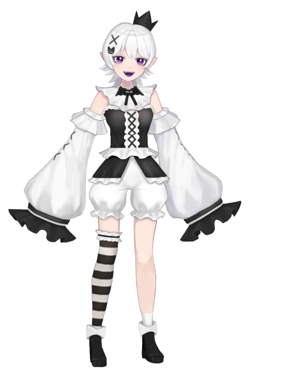 キャラクターデザインからVRM化まで承ります Vtuberになりたい方、ゲームのキャラクターなどにおすすめ イメージ5