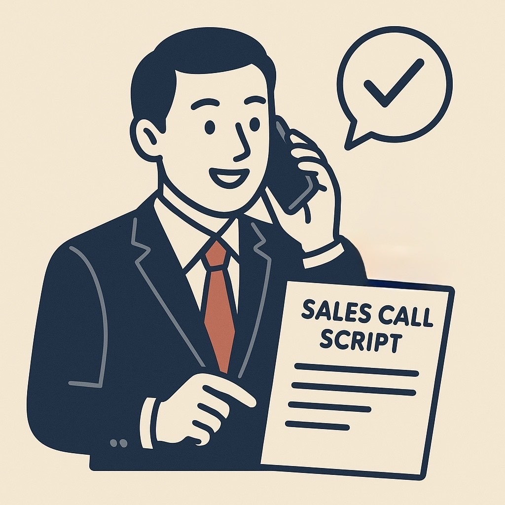 アポイント獲得の為のトークスクリプトを制作します 営業アポイント取得の為に必要なスクリプトの制作をいたします。 イメージ1