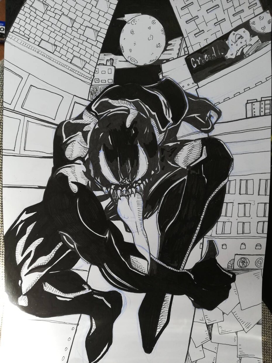 権利完全譲渡！！アメコミイラストお描きします アメコミ風手描きイラストお作りします イメージ7