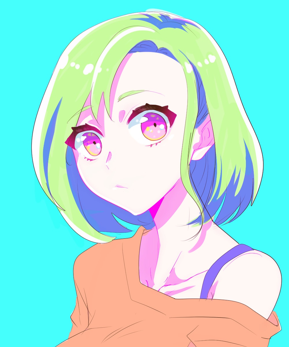 SNS等に◎商用も可◎お好みのイラスト描きます かわいい〜綺麗めまで。オリキャラ、似顔絵風、SD風承ります◎ イメージ2