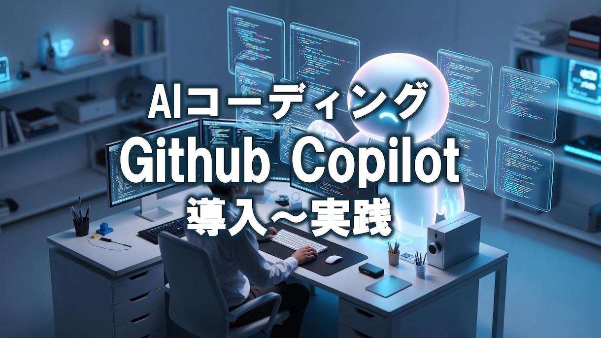 AIコーディング入門！ 導入～実践3h教えます コードが書けなくてもOK！GitHub Copilotで開発 イメージ1