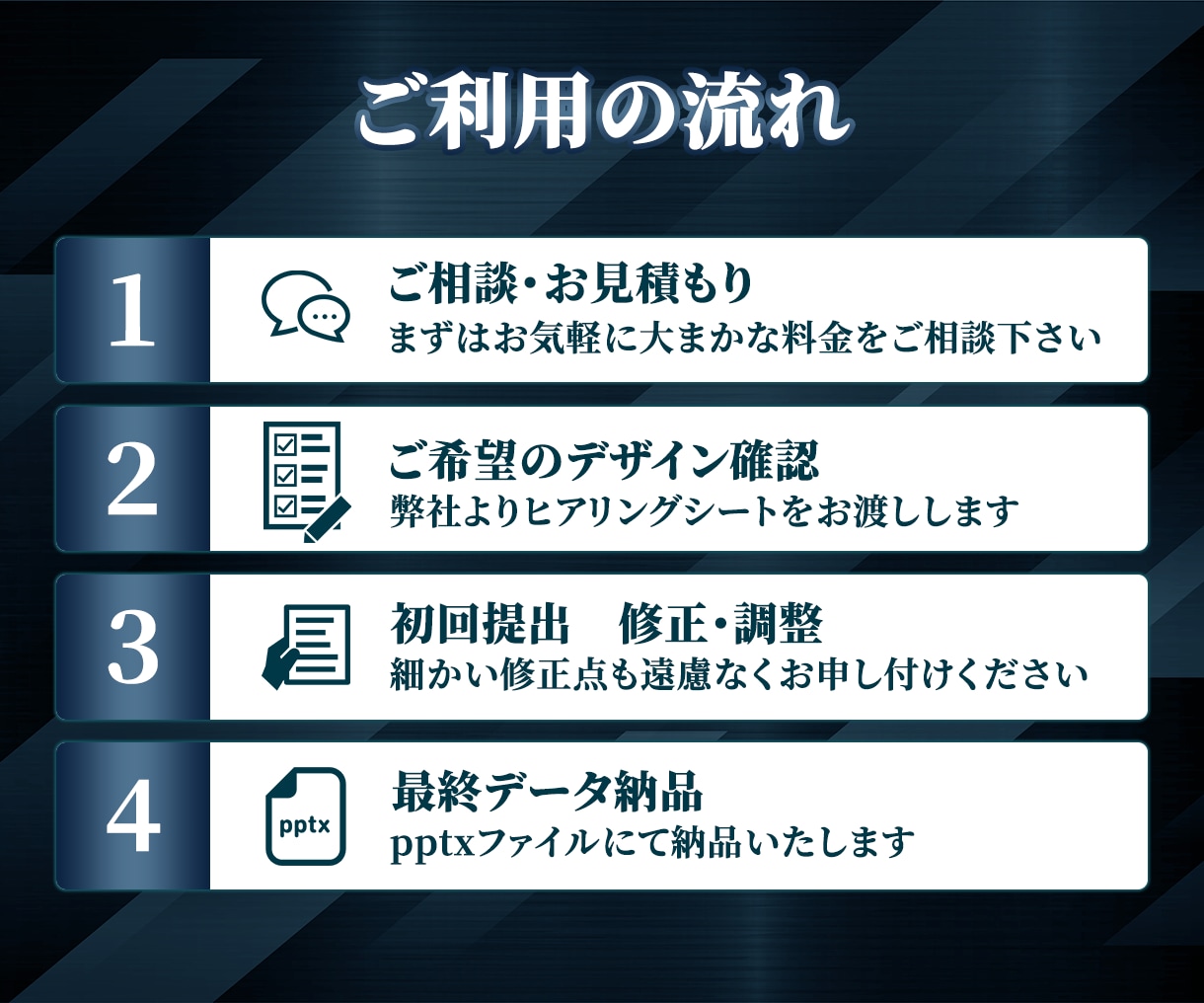 結果につながる！魅力的なプレゼン資料を作ります パワーポイントで プレゼン 営業資料 研修資料 等対応可能！ イメージ4