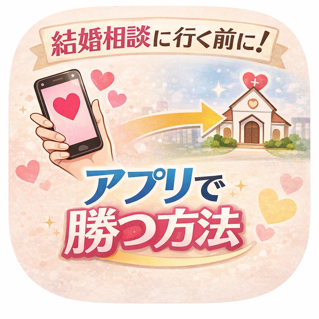 結婚相談所に行く前に！相談のります マッチングアプリでまだやれるやろ！！ イメージ1