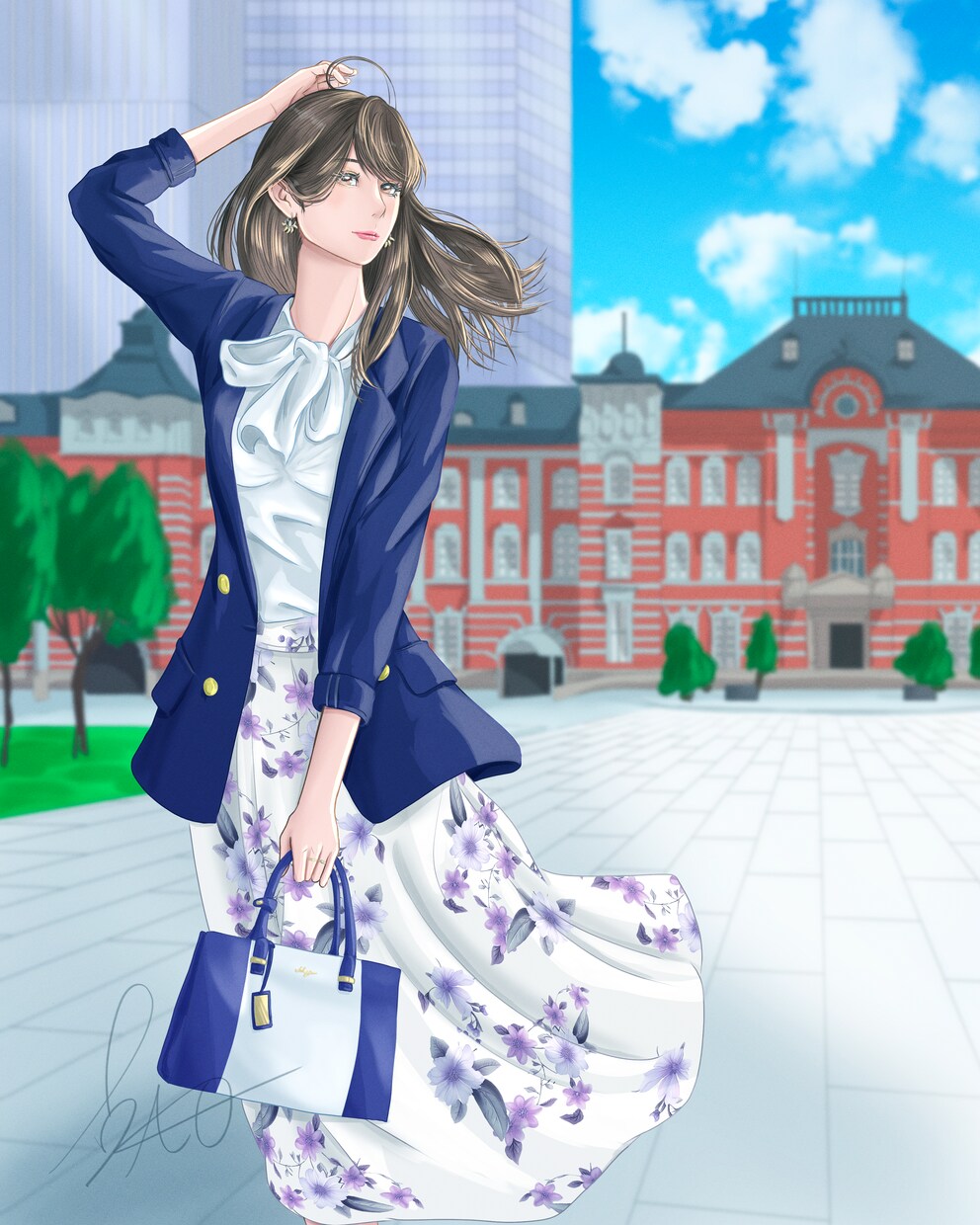オーダーメイドで世界に1枚のイラストを描きます アイコンやプレゼント、雑誌などへの利用OK イメージ7