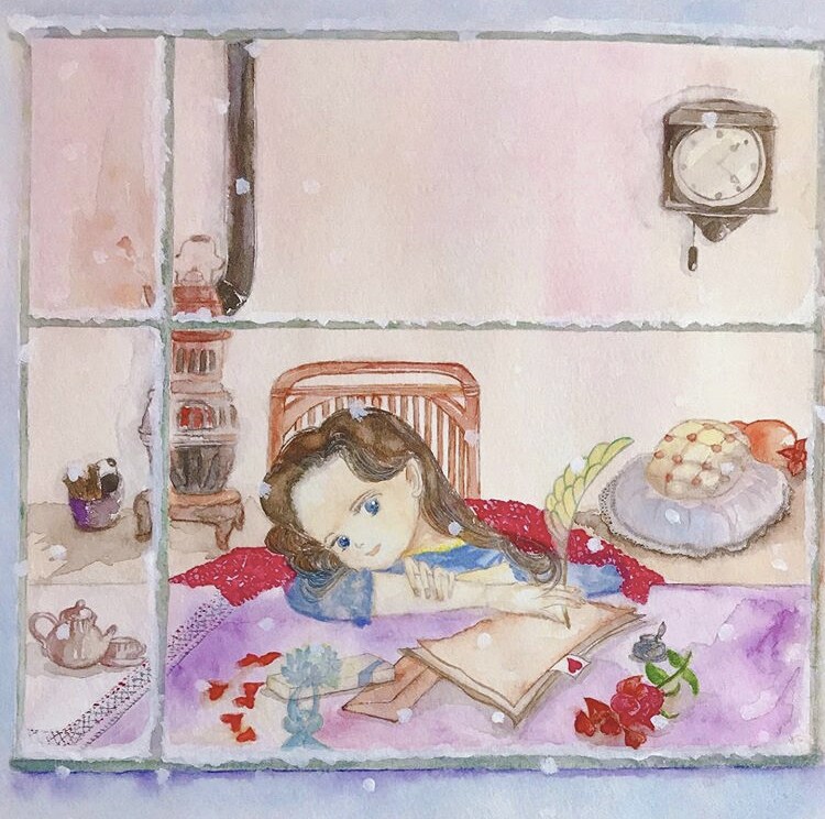 童話や神話の世界の挿絵を提供します 水彩タッチの柔らかい絵柄を得意としています。 イメージ8