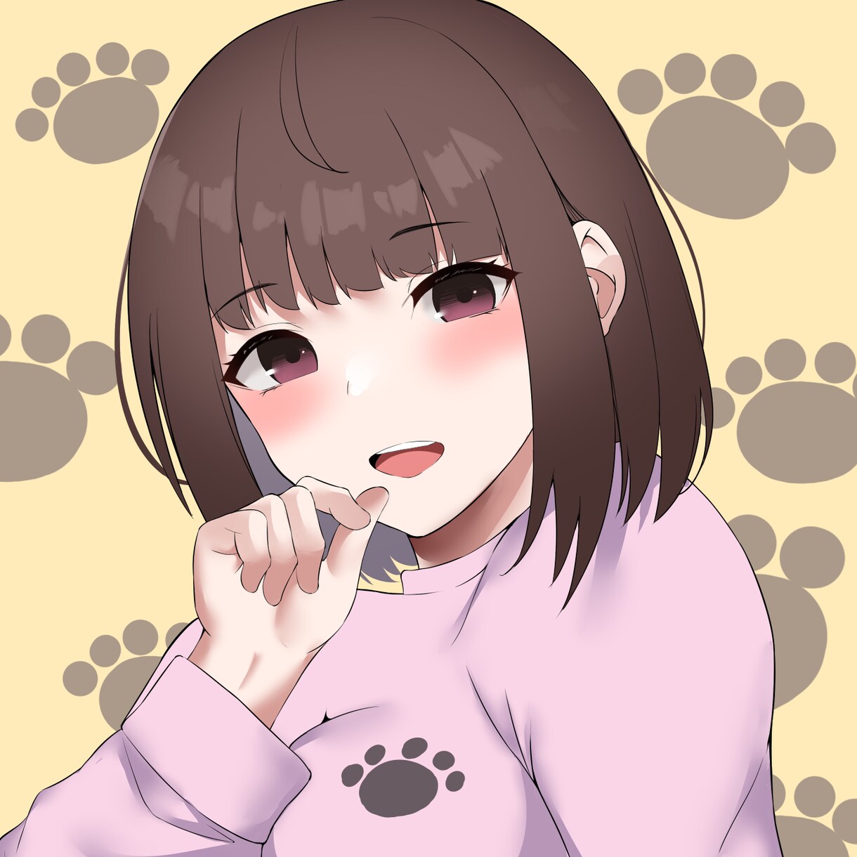オリジナルアイコンを絵描きます SNSで使えるキャラクターアイコンを絵描きます！ イメージ1