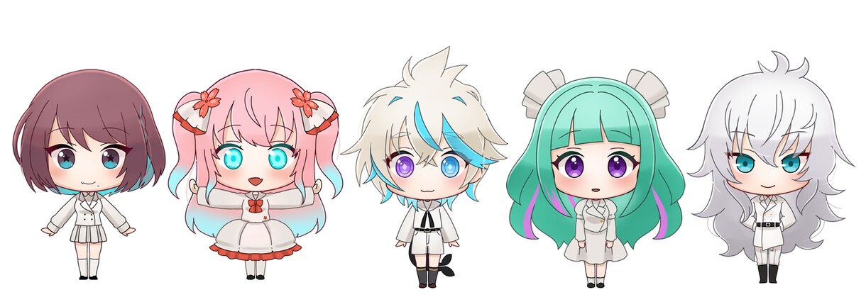 イラスト/Live2D用立ち絵/アイコン作成します サービス開始セール中！鮮やかなイラストをお届けいたします！ イメージ7
