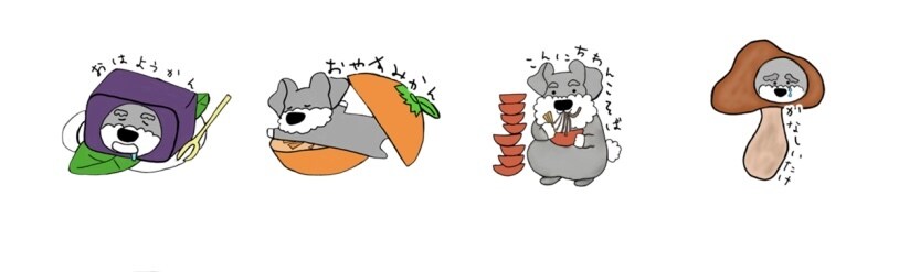 犬以外にもなんでもアイコンにできます たった一つのかわいい雰囲気のイラストをアイコンにしませんか？ イメージ3