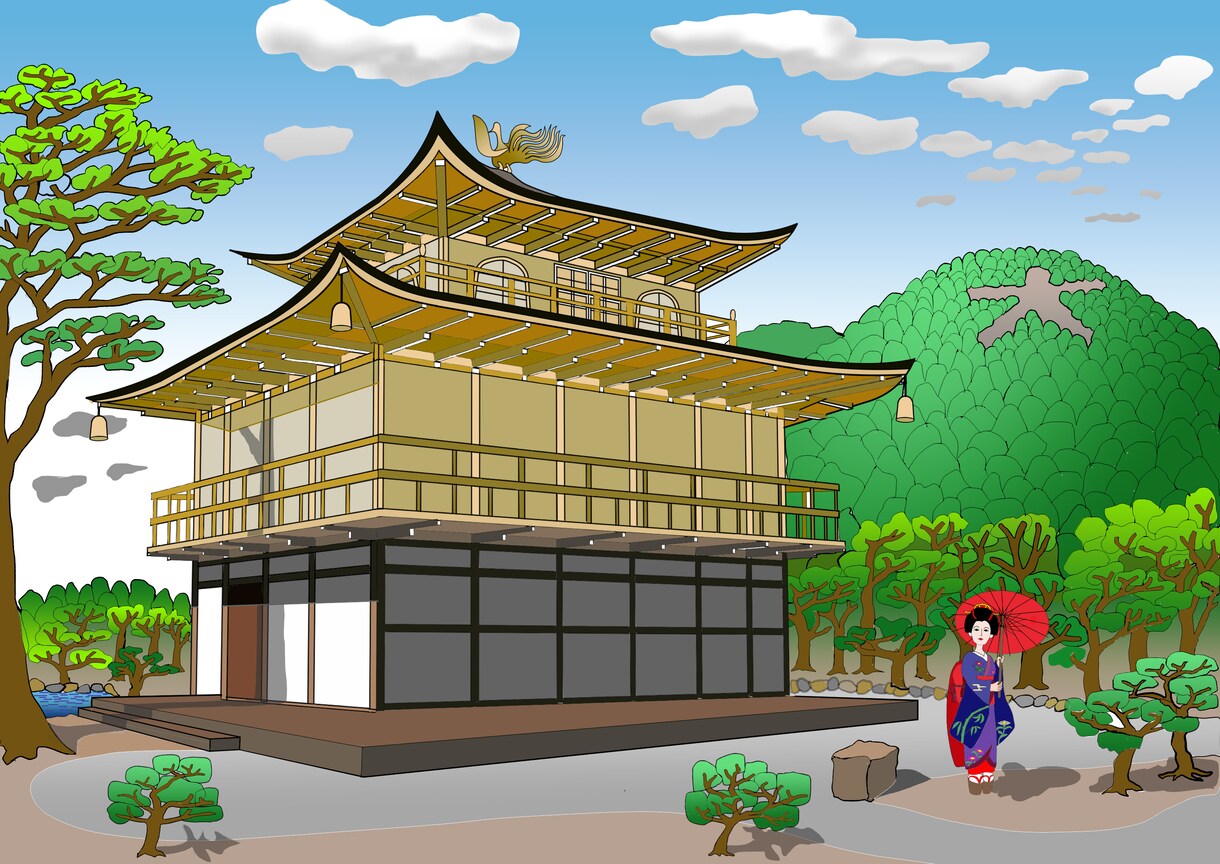 イラスト描きます パース定規を使った風景画制作、機械、建築物が得意。 イメージ1