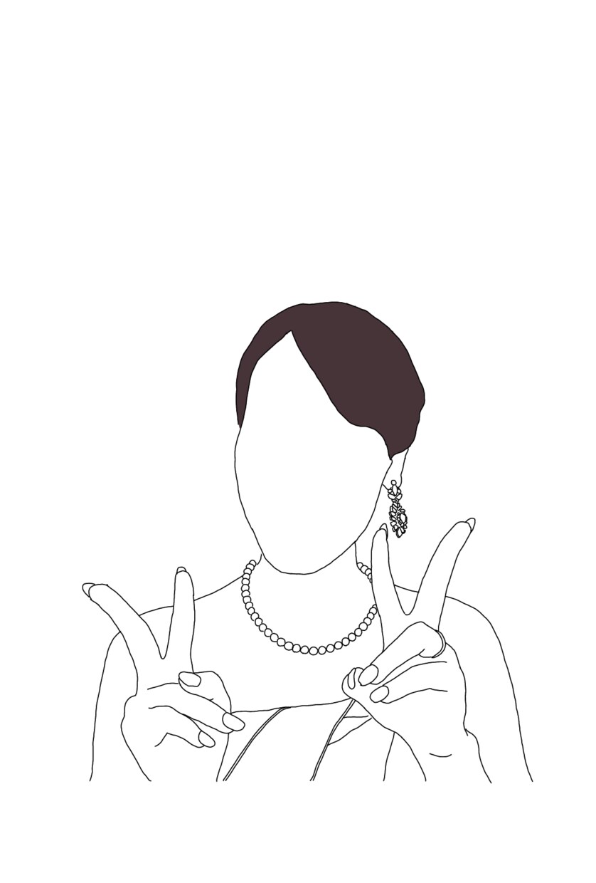 結婚式のペーパーアイテムで使えるイラスト描きます おしゃれな線画で特別感のあるアイテムを作成しませんか？ イメージ7