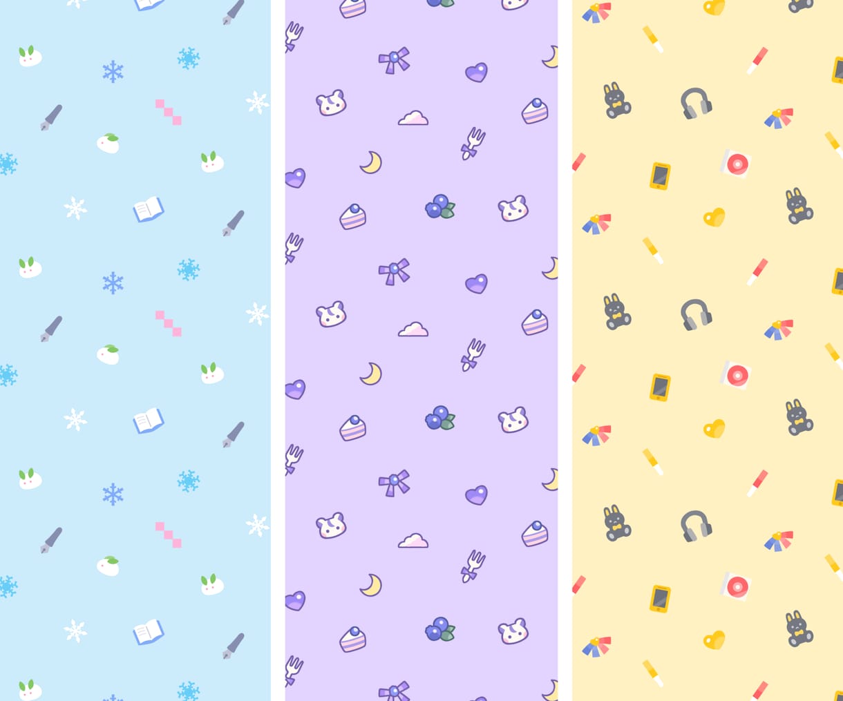あなたのパターンイラストお描きします Vtuber様・Vライバー様向けのイラスト イメージ1