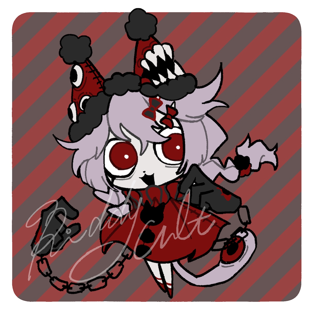 もちっとかわいい!Chibiイラスト制作します グッズに最適♪シンプルでやさしいテイストに仕上げます! イメージ4