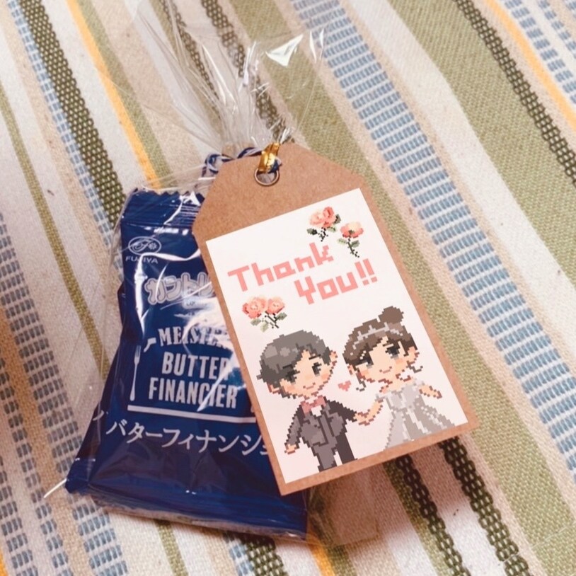 小さな人物イラスト描きます 小物の装飾やウェディンググッズに！ イメージ2
