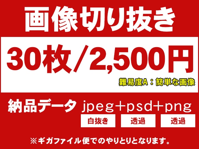 20枚～30枚の大量注文専用。切り抜きいたします 納期は2日ほどで可能（ただし平日を営業日として土日を除く） イメージ1